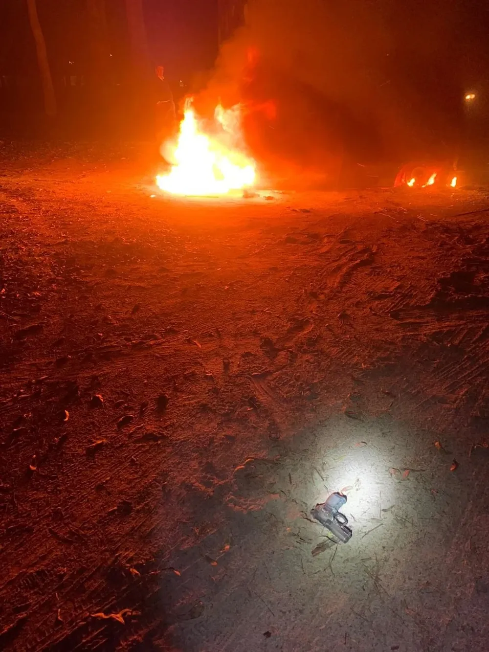 La explosión se produjo sobre las 3 de la madrugada