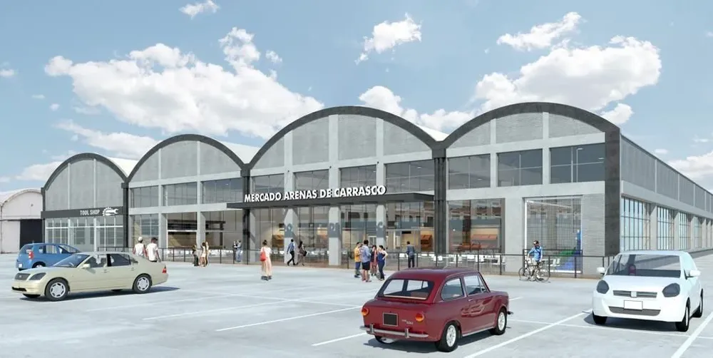 Render del proyecto, que muestra cómo quedará la fachada. Se espera crear 700 fuentes de trabajo directo