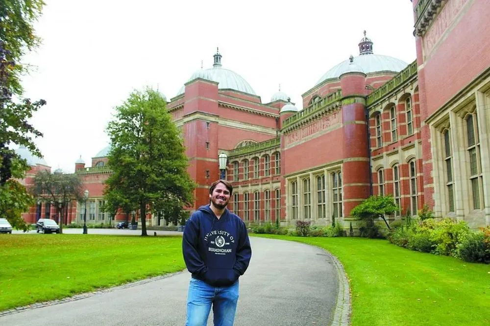 Ignacio Rocca en la University of Birmingham, Reino Unido