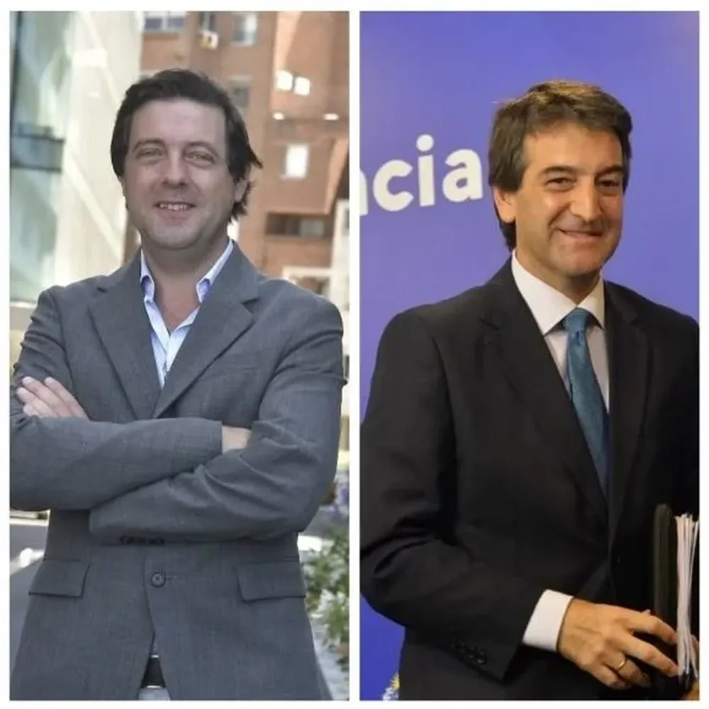 Ignacio Alonso, a la izquierda, y Pablo Ferrari, a la derecha.