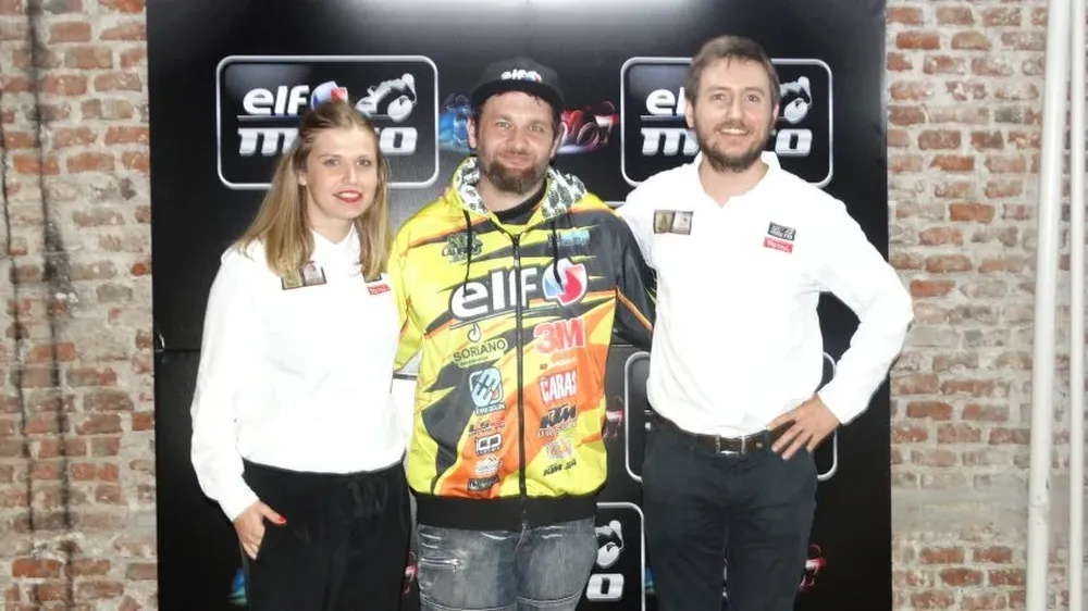 Pauline Roussey, Laurent Lazard y Antoine Millet