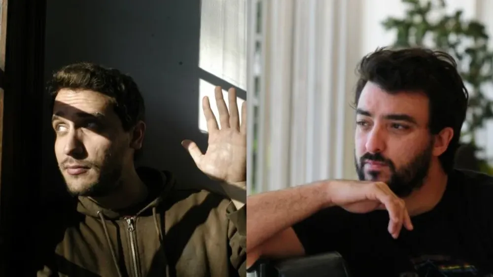 Los cineastas uruguayos Fede Álvarez y Rodo Sayagués