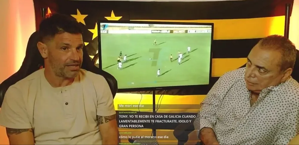 Antonio Pacheco fue el primer invitado de Carlos Pato Aguilera en su nueva faceta de streamer