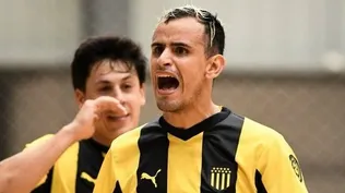 Peñarol goleó en fútbol sala