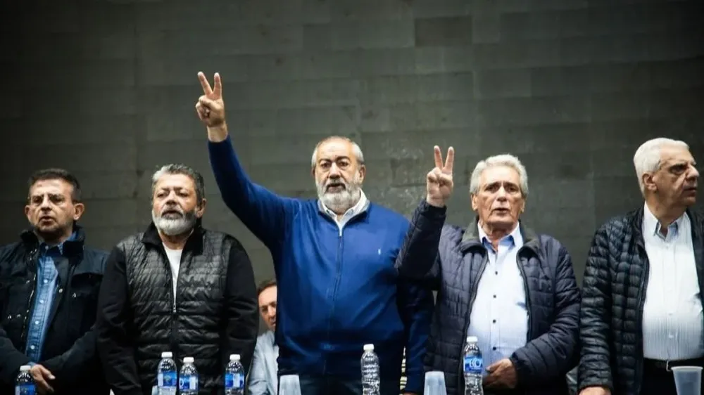 Líderes sindicales.