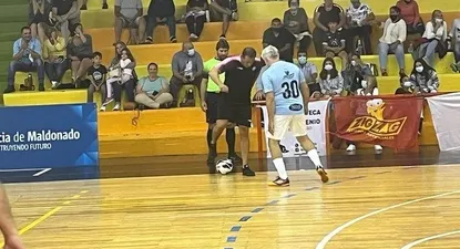 Ignacio Ruglio en el partido de las estrellas