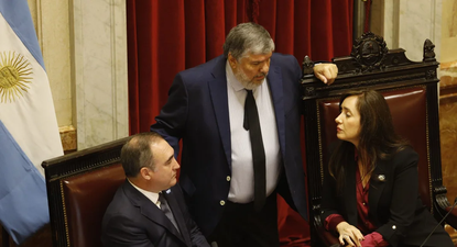 A las 10:25, Victoria Villarruel formalizó el comienzo de la sesión en el Senado.