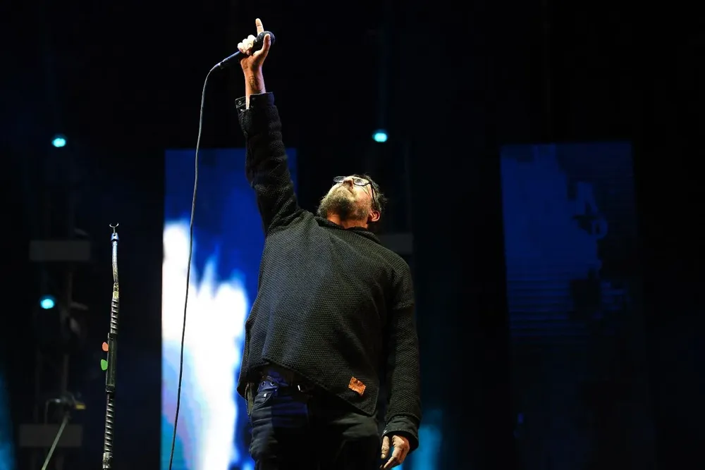 La Vela Puerta se presentó en el estadio Centenario
