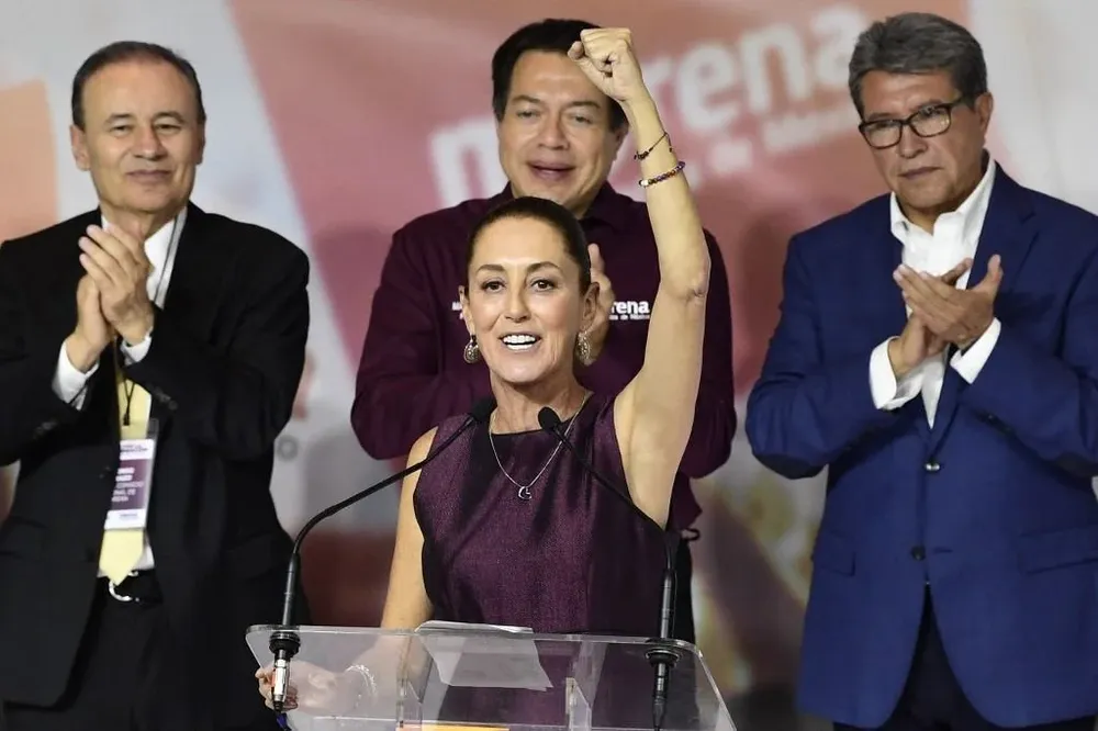 Claudia Sheinbaum logró el 39,4% de las preferencias y será la candidata del partido Morena