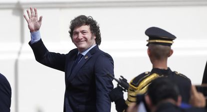 El presidente argentino Javier Milei.