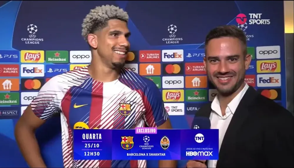 Ronald Araujo fue elogiado por hablar “tan bien” portugués y contó sus influencias brasileñas