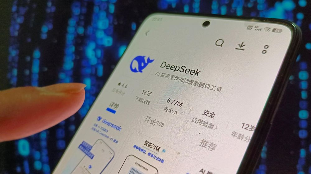 DeepSeek se convirtió en la aplicación gratuita más descargada en Estados Unidos.