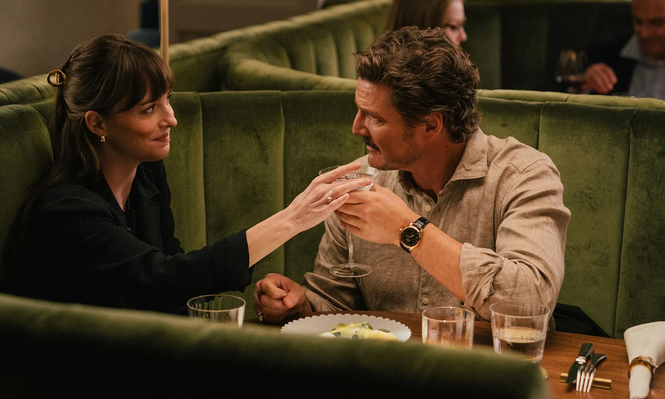 Dakota Johnson, Chris Evans y Pedro Pascal protagonizan Materialists ("Amores materialistas").