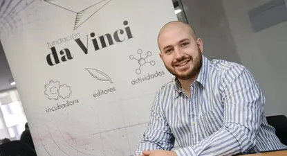 Renzo Mastrascusa, fundador de eGrow, emprendimiento de la sexta generación de da Vinci