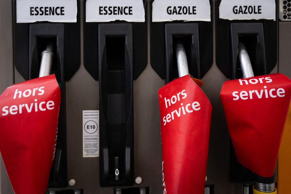 Faltante de petroleo en el este de Francia.