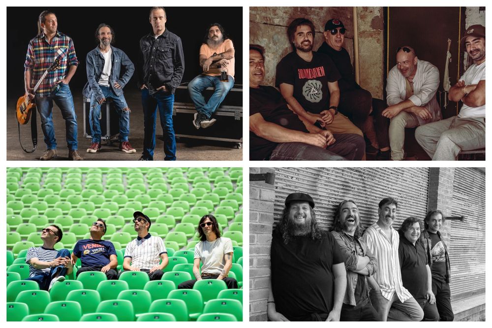 Algunas de las bandas del rock uruguayo que regresaron en los últimos tiempos