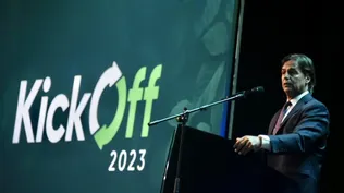 El presidente de la República participó de la cumbre Kick Of 2023 en la que participaron inversores de diferentes países.