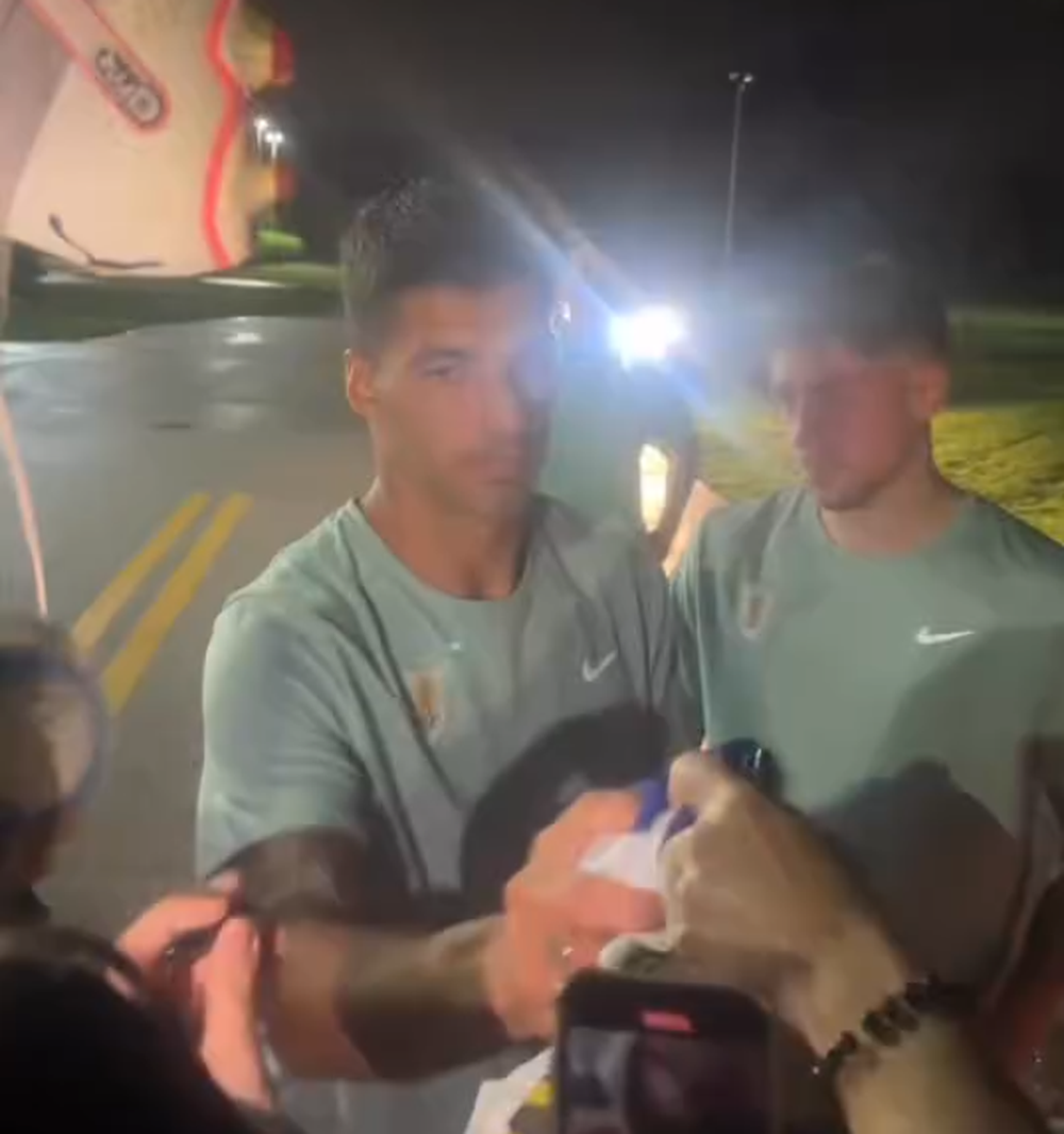 Luis Suárez y Federico Valverde