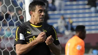 Diego Ifrán, el de Cerro Chato, anotó el gol aurinegro