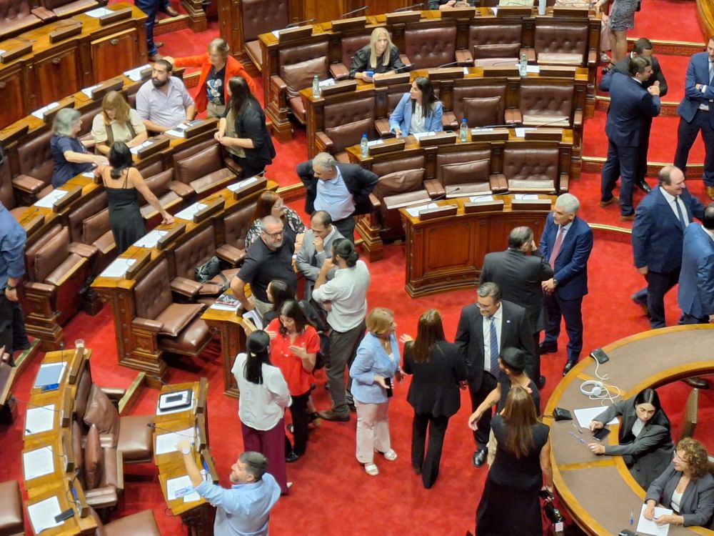 Cámara de Senadores. (Archivo)