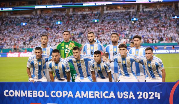 El equipo de Argentina vs Perú por la Copa América 2024