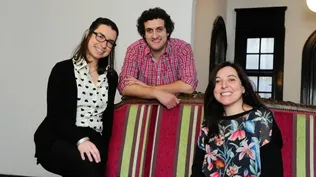 Mercedes Marziotte, Guillermo Vuljevas y Cecilia del Valle