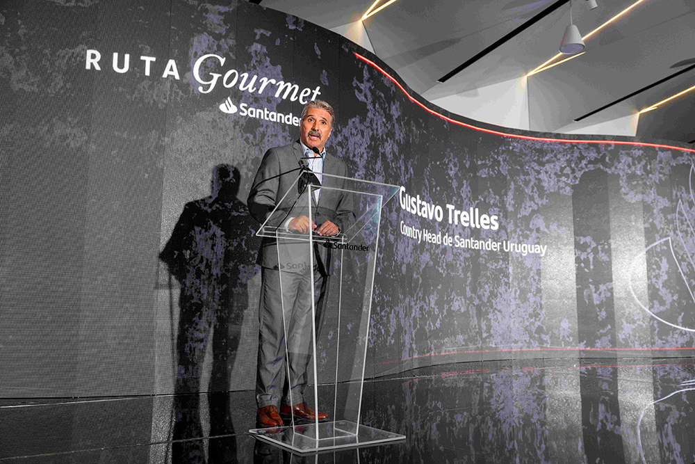 Gustavo Trelles, CEO de Santander Uruguay.