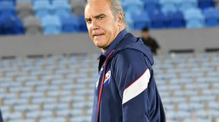 Martín Lasarte, técnico de Nacional