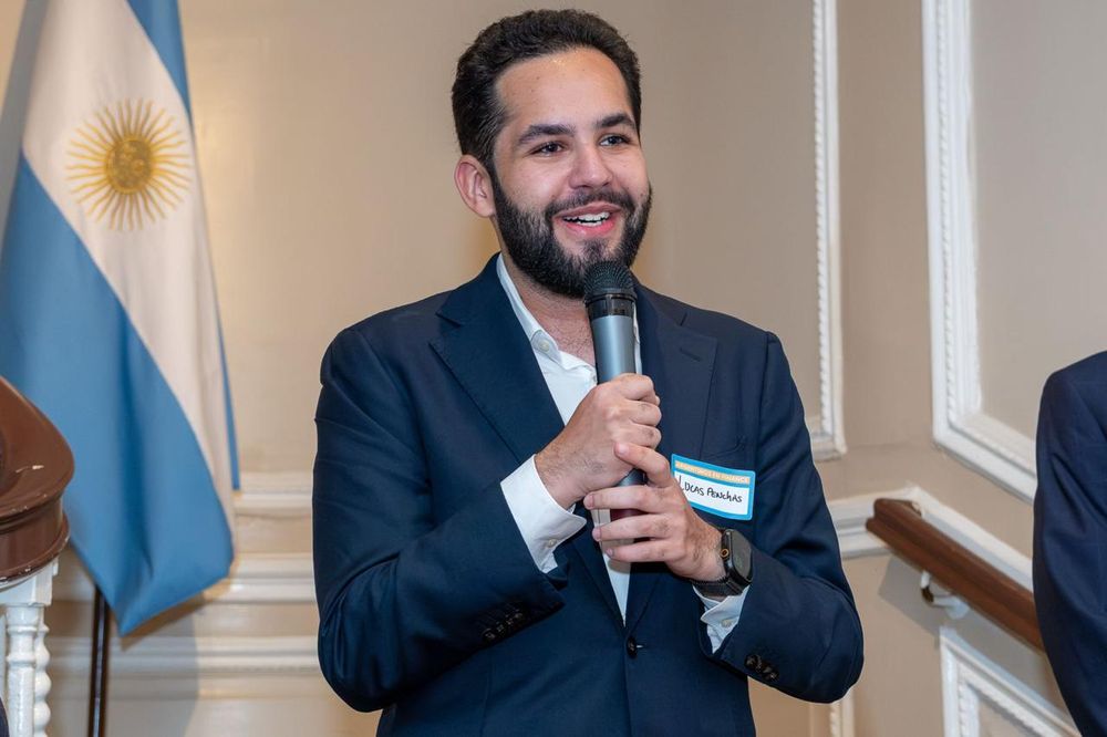 Lucas Penchas en la segunda edición de Argentinos en Finance.