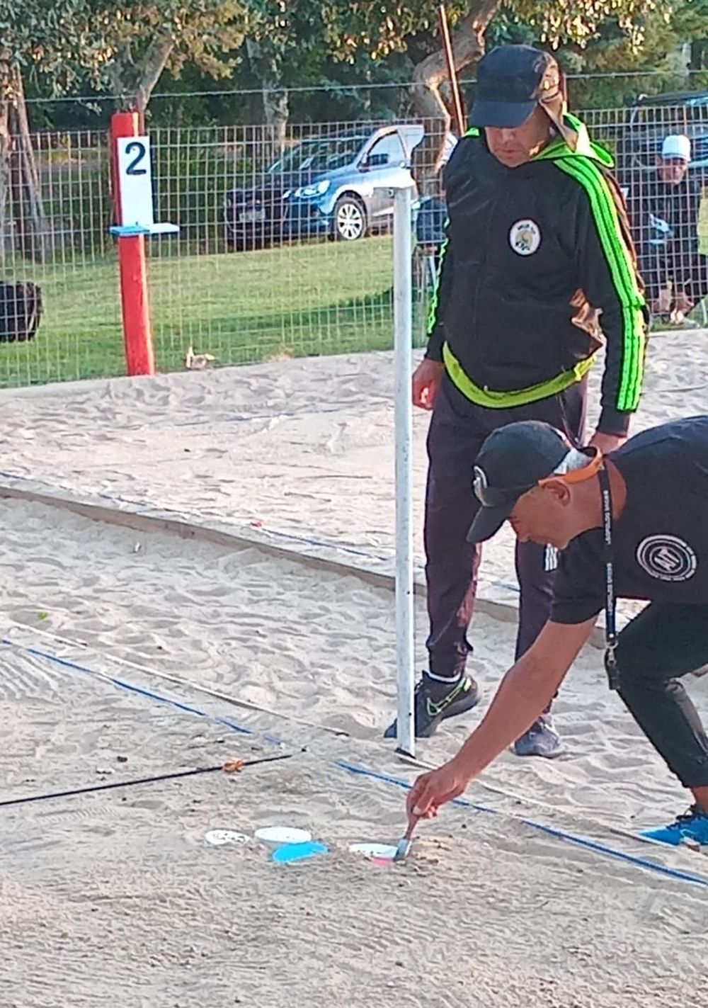 Momento de medición en la primera fecha del Tour Challenger Tejo Uruguay 2026