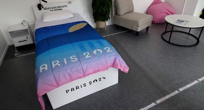 Una habitación de la Villa Olímpica