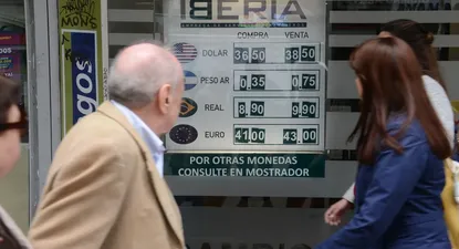 El dólar cotizó a la baja en Uruguay sin intervención del BCU