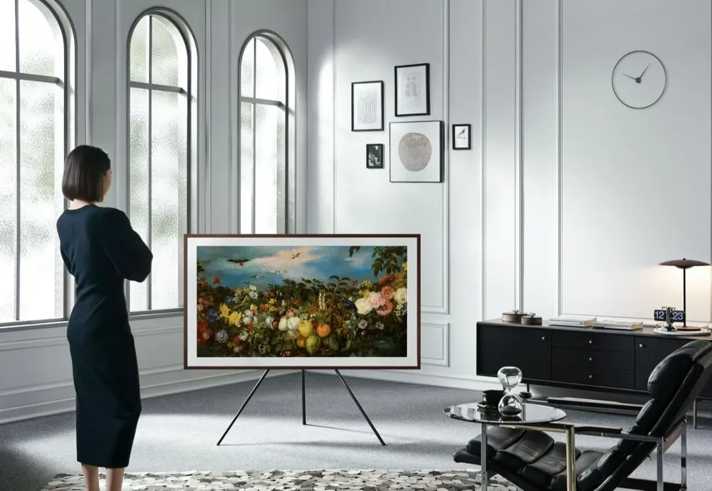 La tele The Frame es de 55 pulgadas.