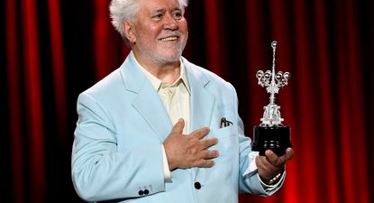 Almodóvar recibió el premio Donostia en el Festival de San Sebastián&nbsp;