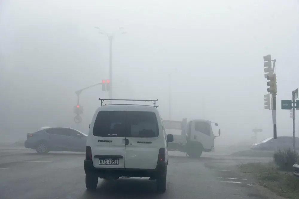 Niebla en Montevideo
