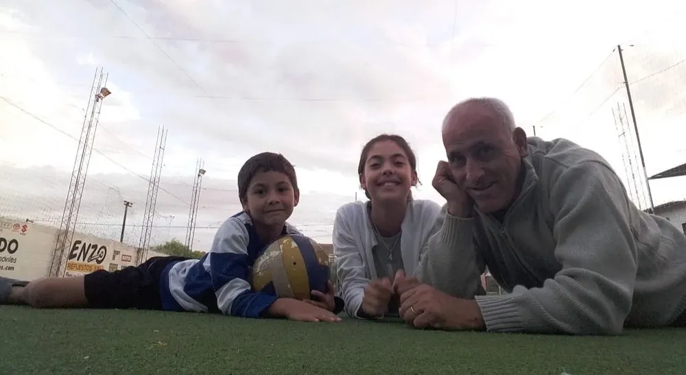 Los nietos, una de las nuevas pasiones de Antonio Alzamendi