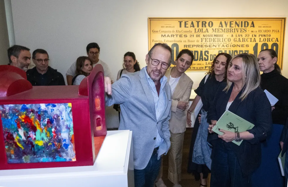 Una exposición en Granada une los mundos de García Lorca y el pintor argentino Guillermo Kuitca
