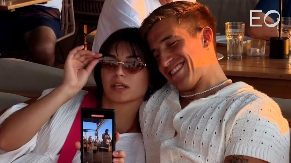 La influencer argentina Martu Morales y el baterista de Márama Pablo Arnoletti