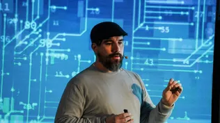 Gastón Serralta durante el evento de El Observador.