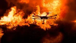 Los drones, los ojos fundamentales en la tragedia.