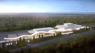 El Centro de Convenciones de Punta del Este, ubicado en la zona del Jaüel