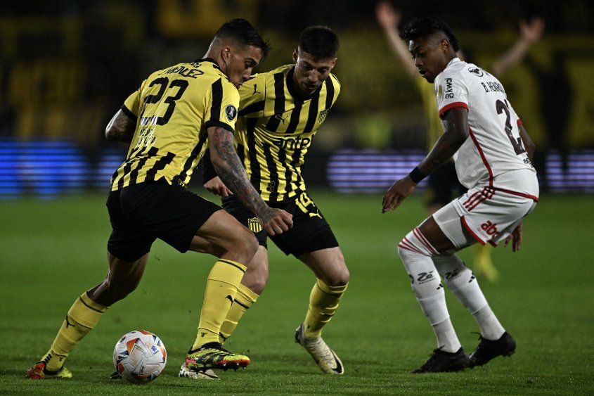 Javier Méndez, Damián García y Bruno Henrique Javier Méndez, Damián García y Bruno Henrique