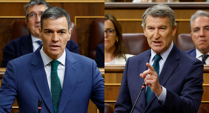 Pedro Sánchez y Alberto Núñez Feijóo