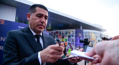 El exfutbolista argentino Juan Román Riquelme