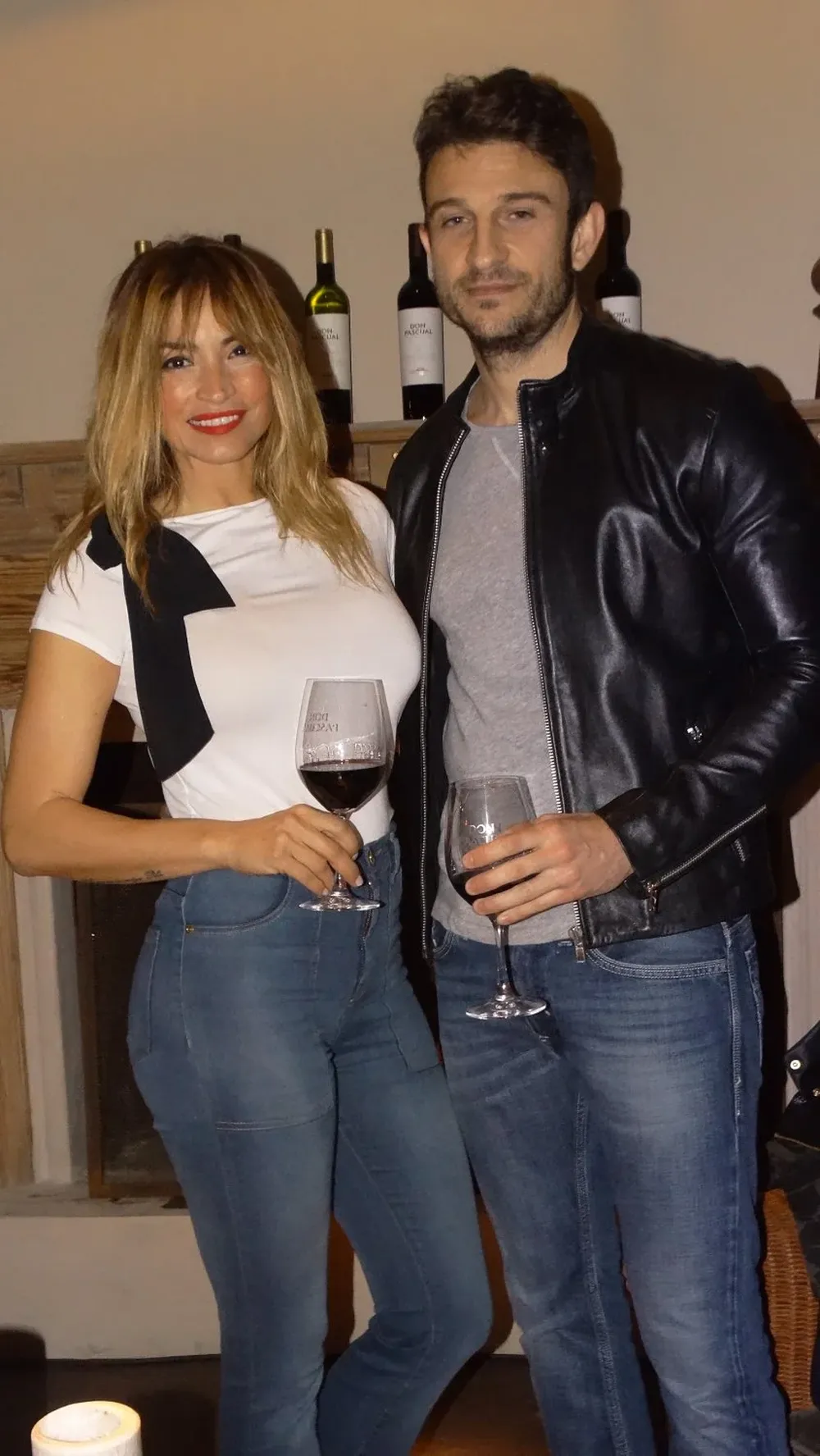 Claudia Fernández y Leonel Delménico