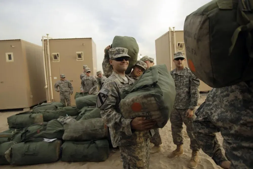 Militares estadounidenses prontos para regresar a su país