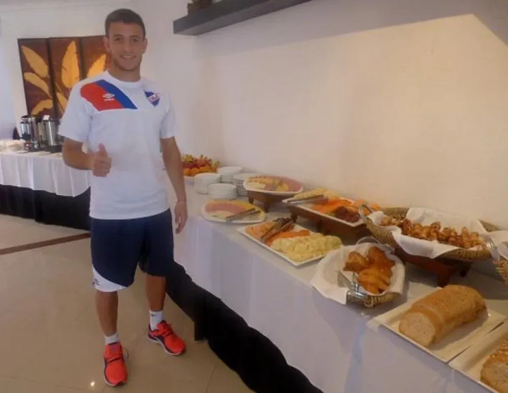 Leandro Barcia pronto para su debut en la Sudamericana