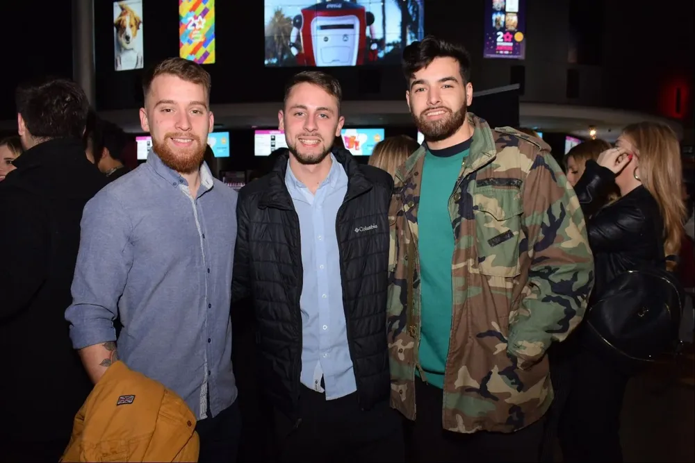 Mateo Álvarez, Juan Duarte y German Baquet