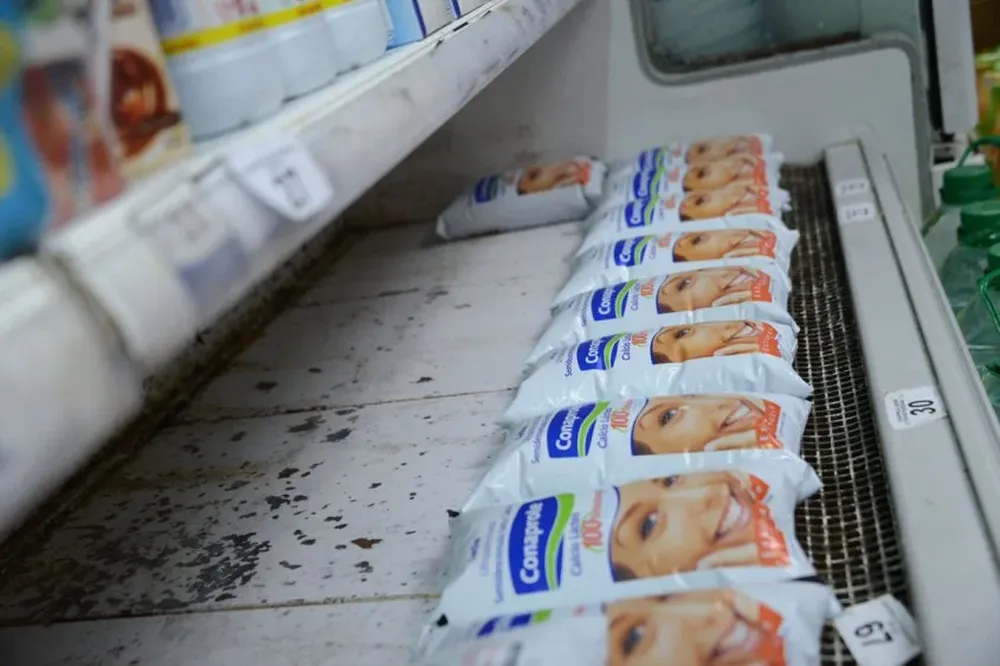 En algunos puntos de venta se notó un abasto inferior al habitual.