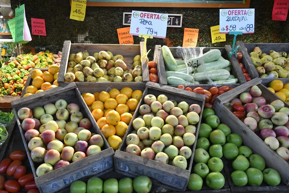 Precios de alimentos